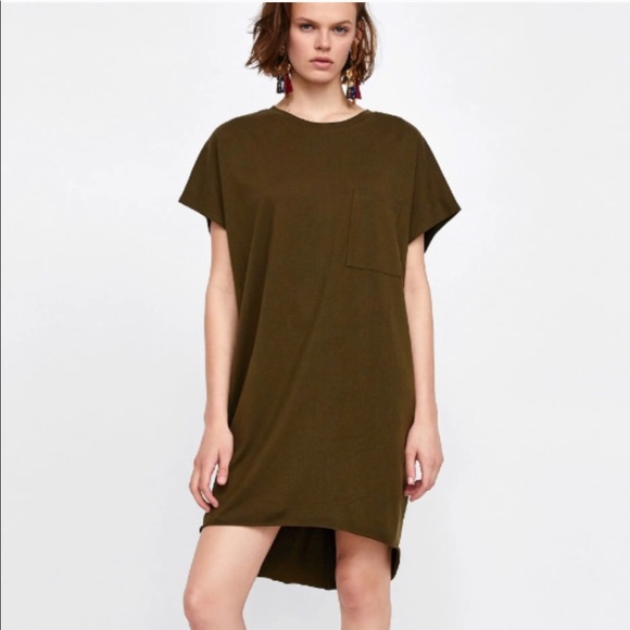 oversized t shirt dress zara
